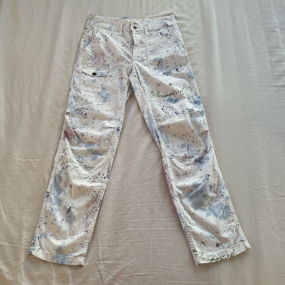 Anthropologie The Wanderer Water Color Cargo Pants - Picture 5 of 8